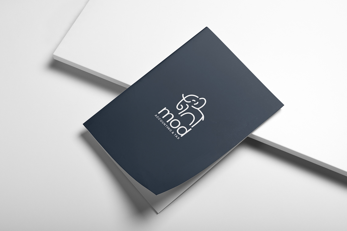 MOD accounting brand design