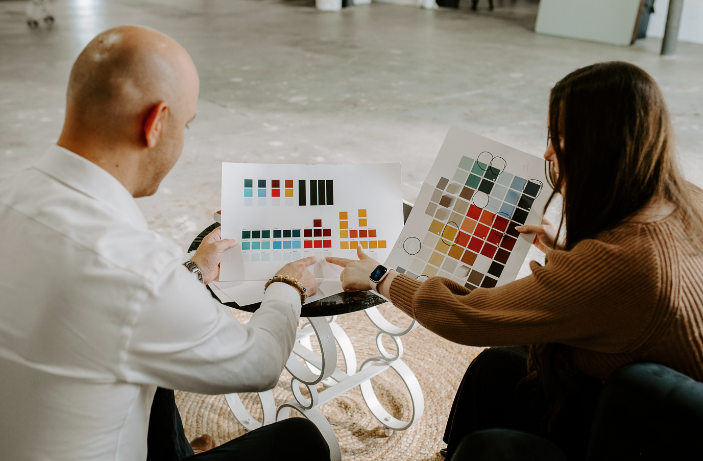 Designers discuss brand palettes