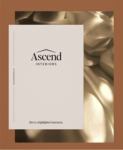 A folder design for Ascend Builders